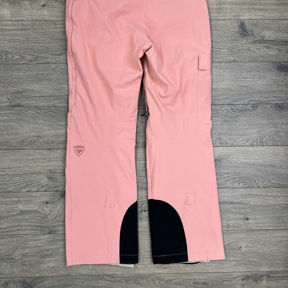 Rossignol Bib Ski Pants Size Medium Womens Cooper Pink Black Snowboarding $275 - Picture 15 of 16